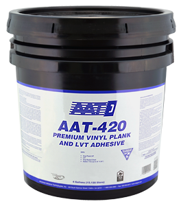 420 Premium Vinyl Plank and LVT Adhesive-Resilient, VCT and Cove Base Adhesives- Products- AAT ...